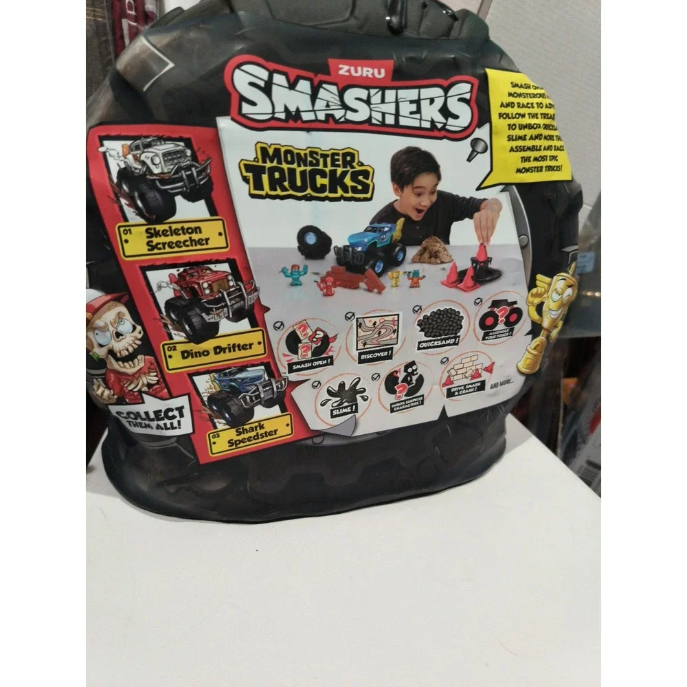 Smashers Monster Wheels Dino Truck Mystery Pack (Brand New)